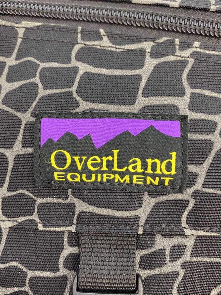 over land Shoulder Bag BLK All Over Pattern Spider Web 5