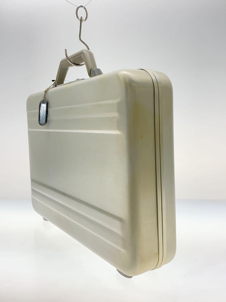 ZERO HALLIBURTON attache case -- SLV plain SE3-S1 2