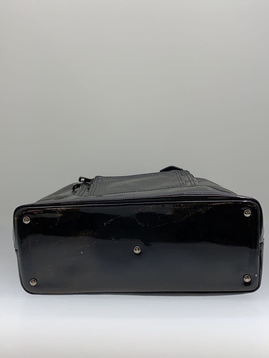 LONGCHAMP Handbag Leather Black Solid Color 1746173001 4