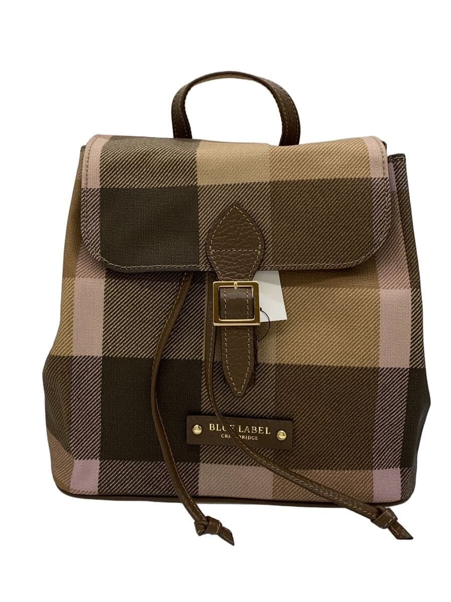 BLUE LABEL CRESTBRIDGE Backpack -- CML Check