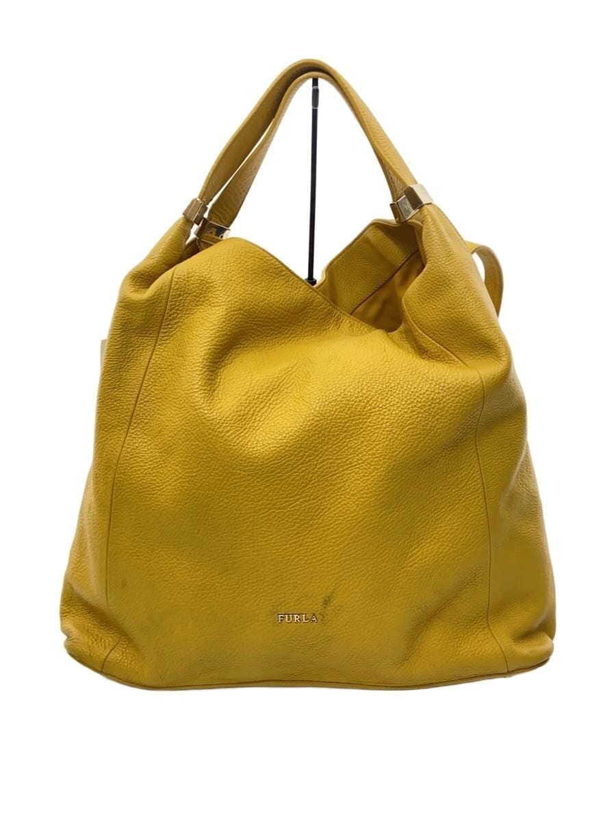 FURLA Shoulder Bag YLW Solid