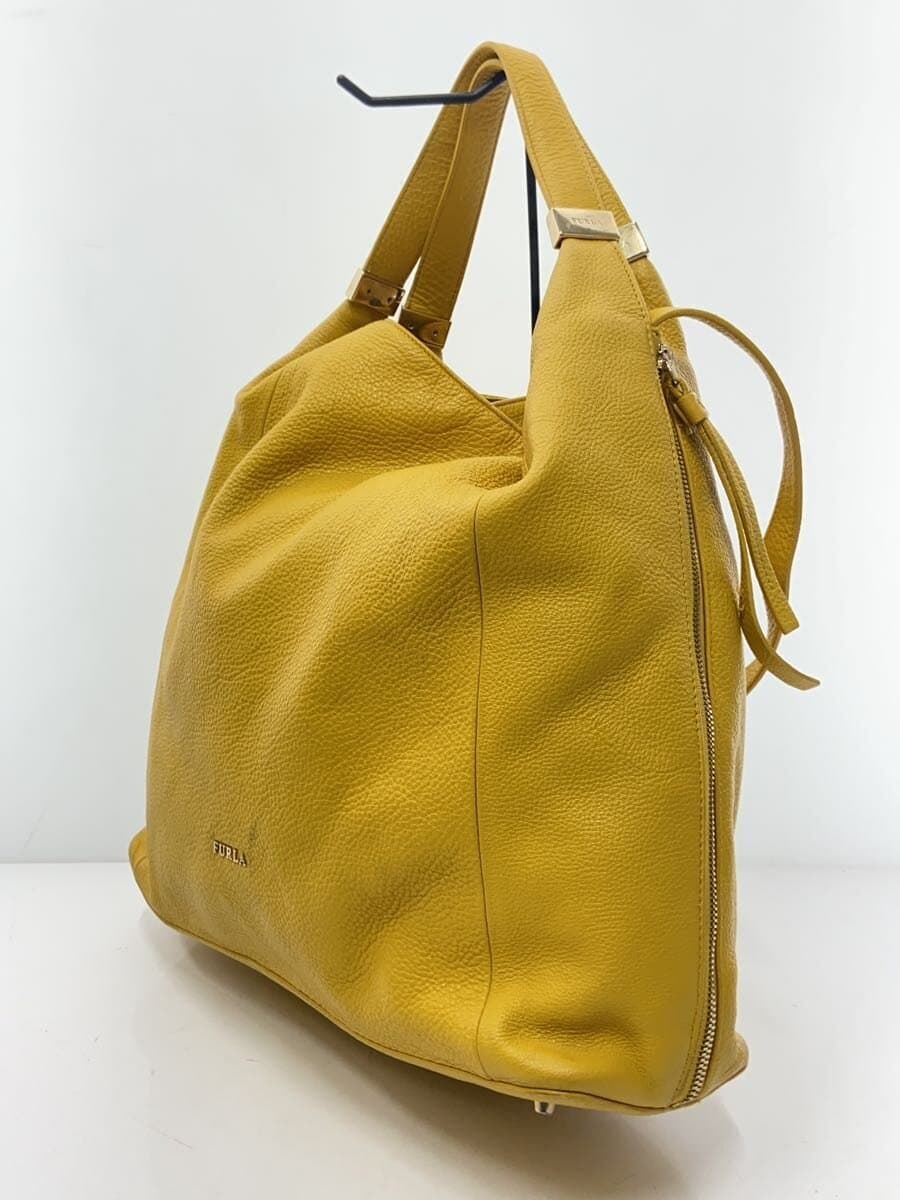FURLA Shoulder Bag YLW Solid 2