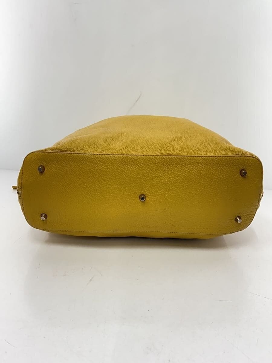 FURLA Shoulder Bag YLW Solid 4