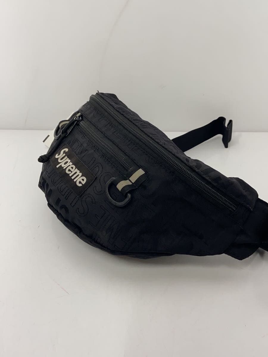 Supreme19SS Waist Bag Waist Bag Nylon BLK All Over Pattern 2
