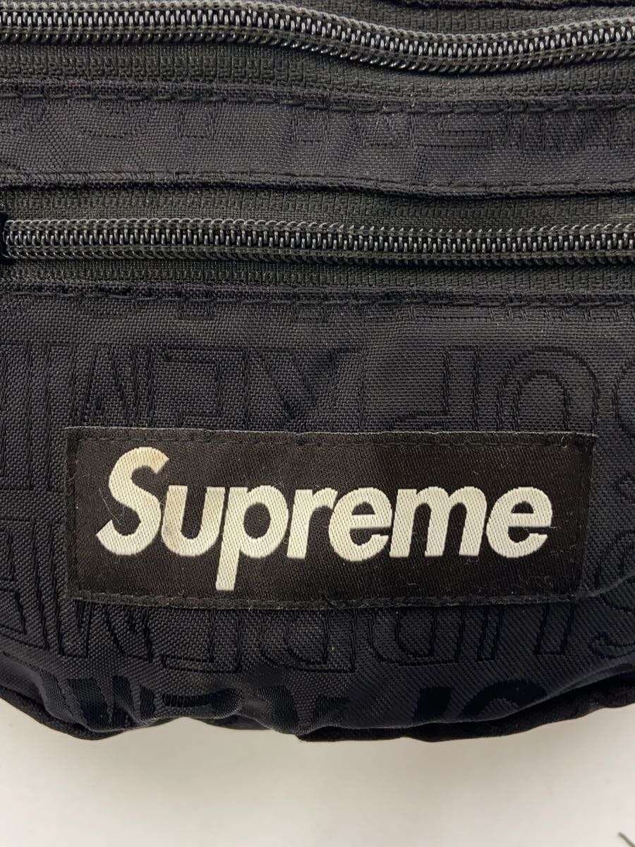Supreme19SS Waist Bag Waist Bag Nylon BLK All Over Pattern 5