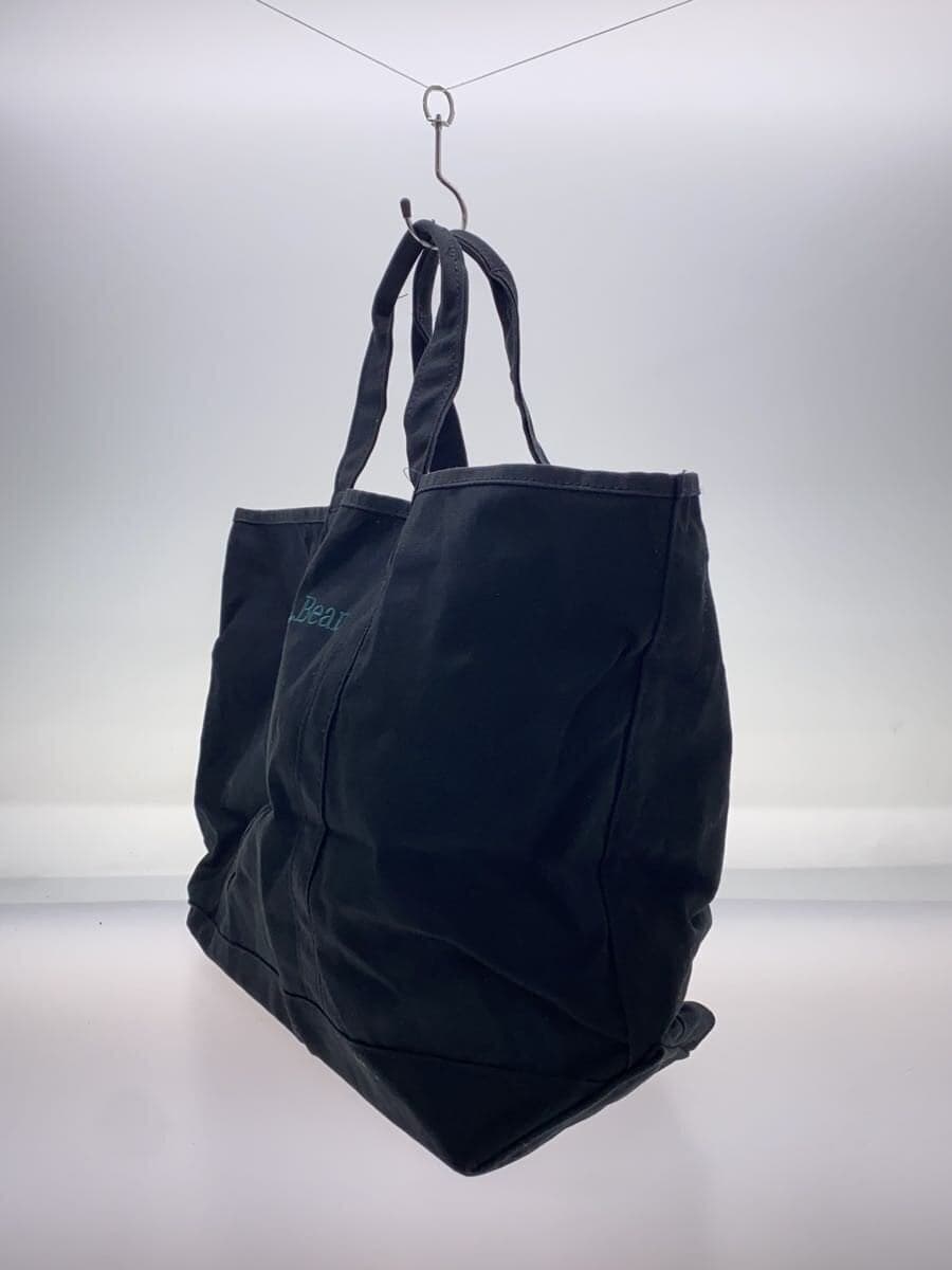 L.L.Bean Grocery Tote Tote Bag Cotton BLK 301371 2
