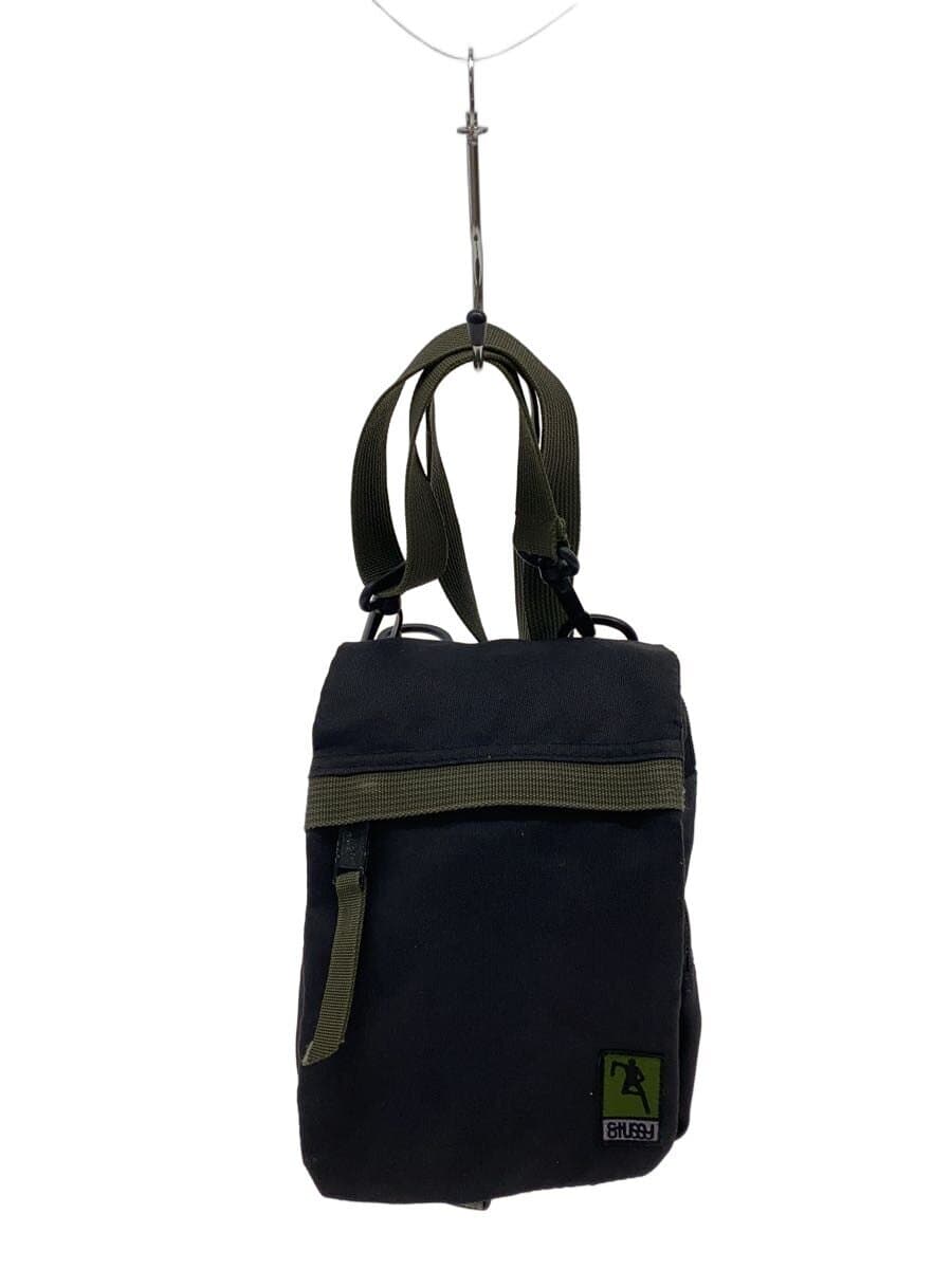 STUSSY Shoulder Bag BLK 90s old stussy