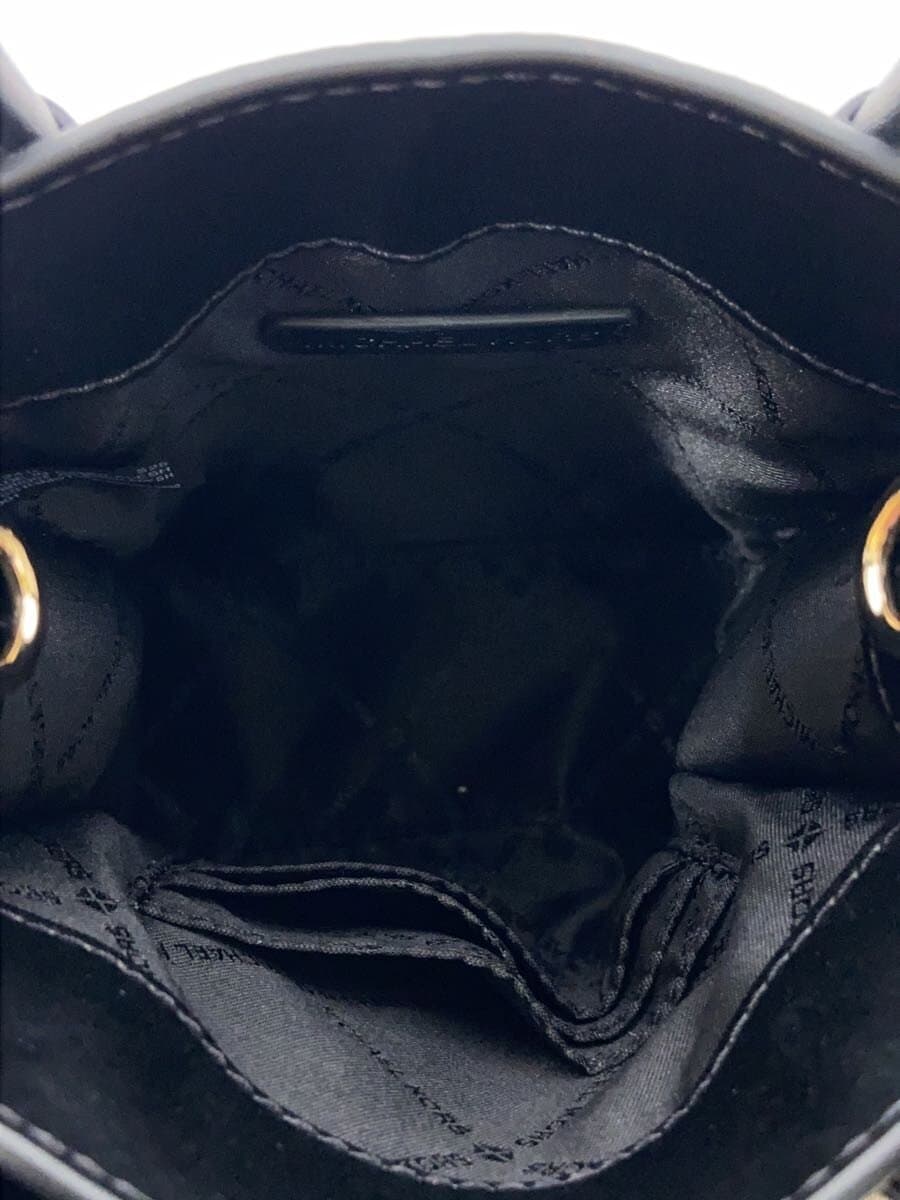 MICHAEL KORS Handbag Leather BLK 35S1GM9T0L 6