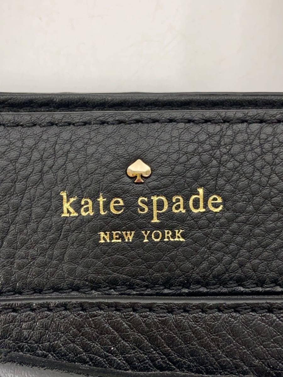kate spade new york Handbag Leather BLK 5