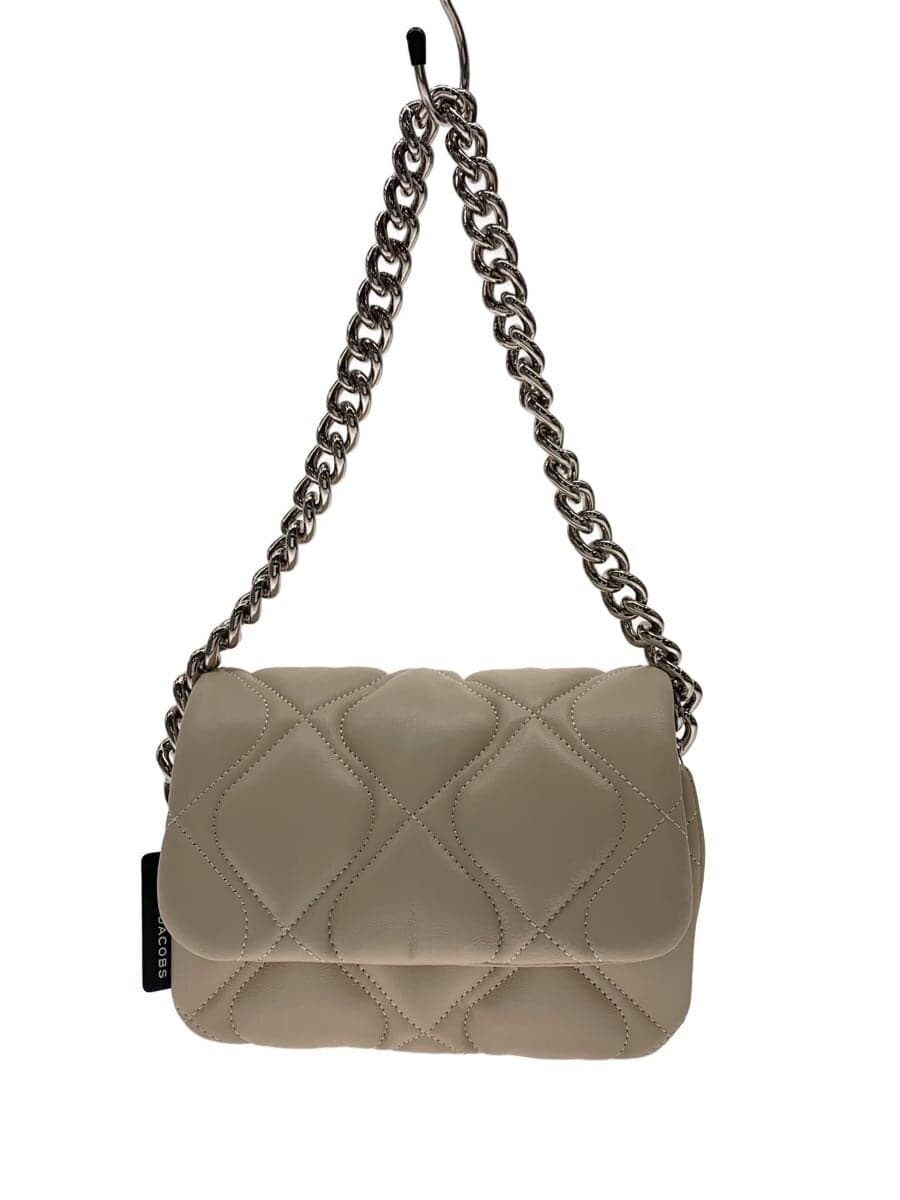 MARC JACOBS Small Quilted Pillow Shoulder Bag WHT H949L01RE