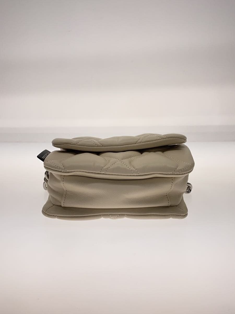 MARC JACOBS Small Quilted Pillow Shoulder Bag WHT H949L01RE 4