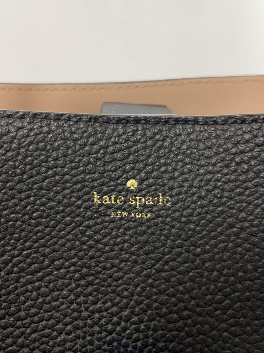 kate spade new york Shoulder Bag Cowhide BLK 5