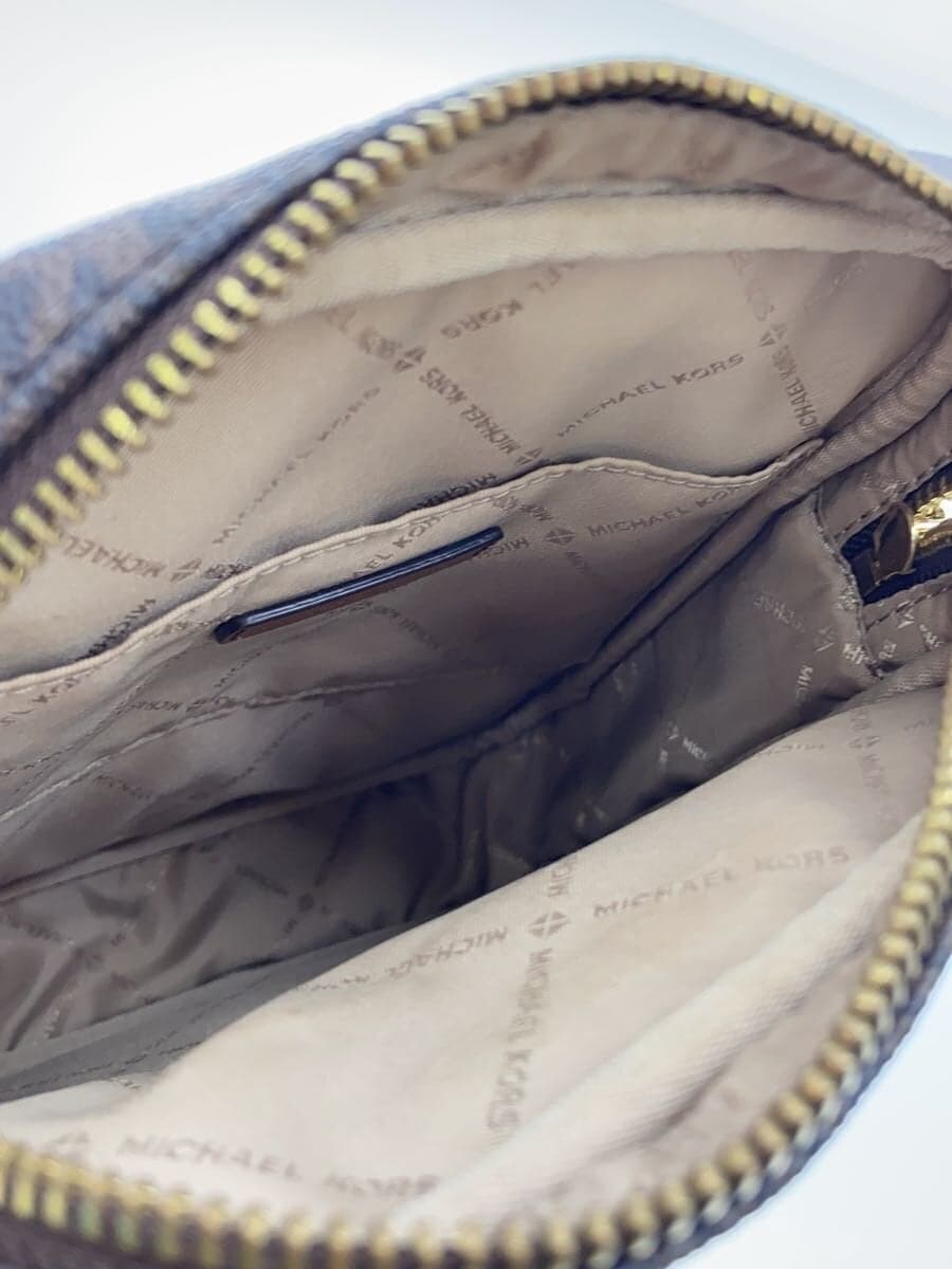 MICHAEL KORS Shoulder Bag Leather BRW All Over Pattern 35H9GTVC1B 6