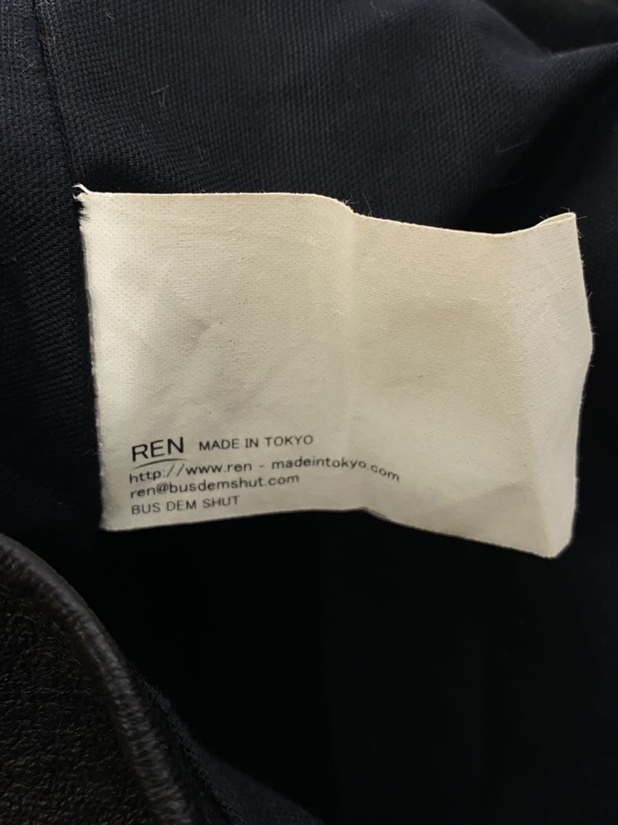 REN Shoulder Bag Leather BLK 5