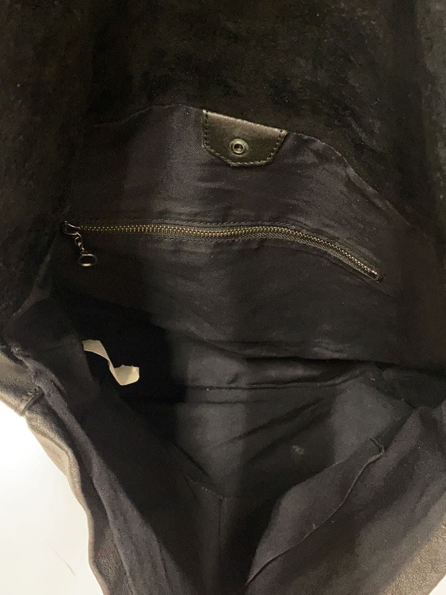 REN Shoulder Bag Leather BLK 6