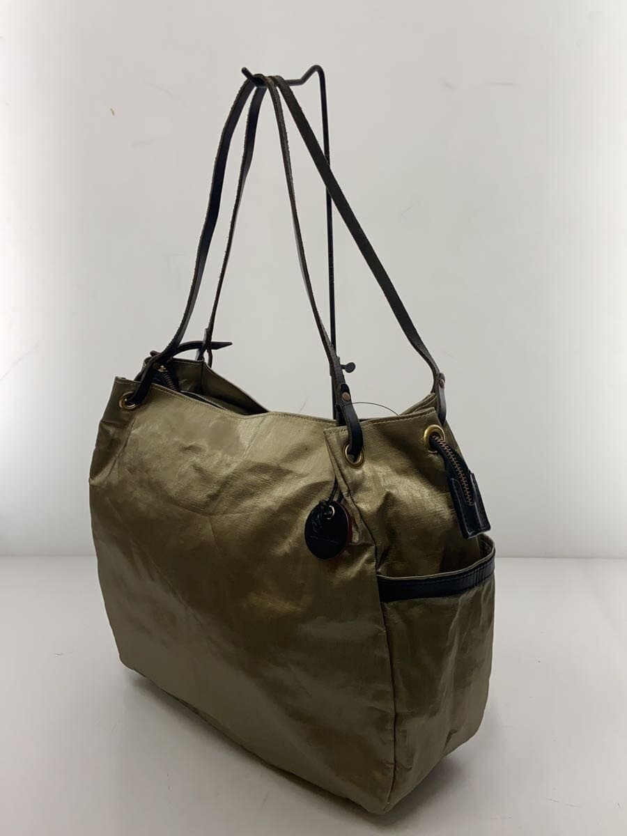jack gomme Light Series Tote Bag Nylon GLD Solid 2