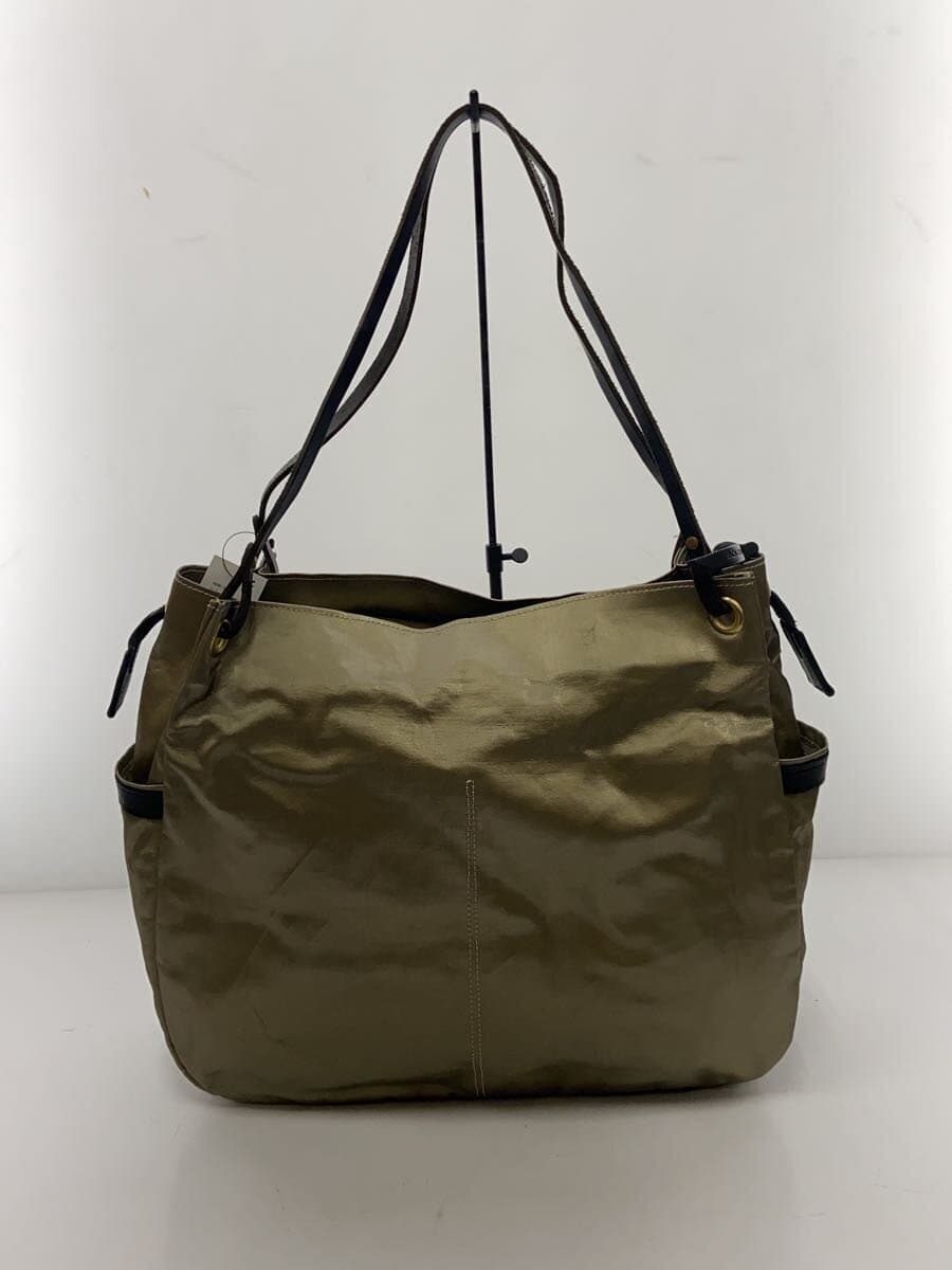 jack gomme Light Series Tote Bag Nylon GLD Solid 3