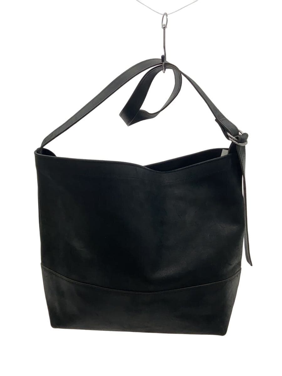 Other Brand Shoulder Bag Leather BLK Solid