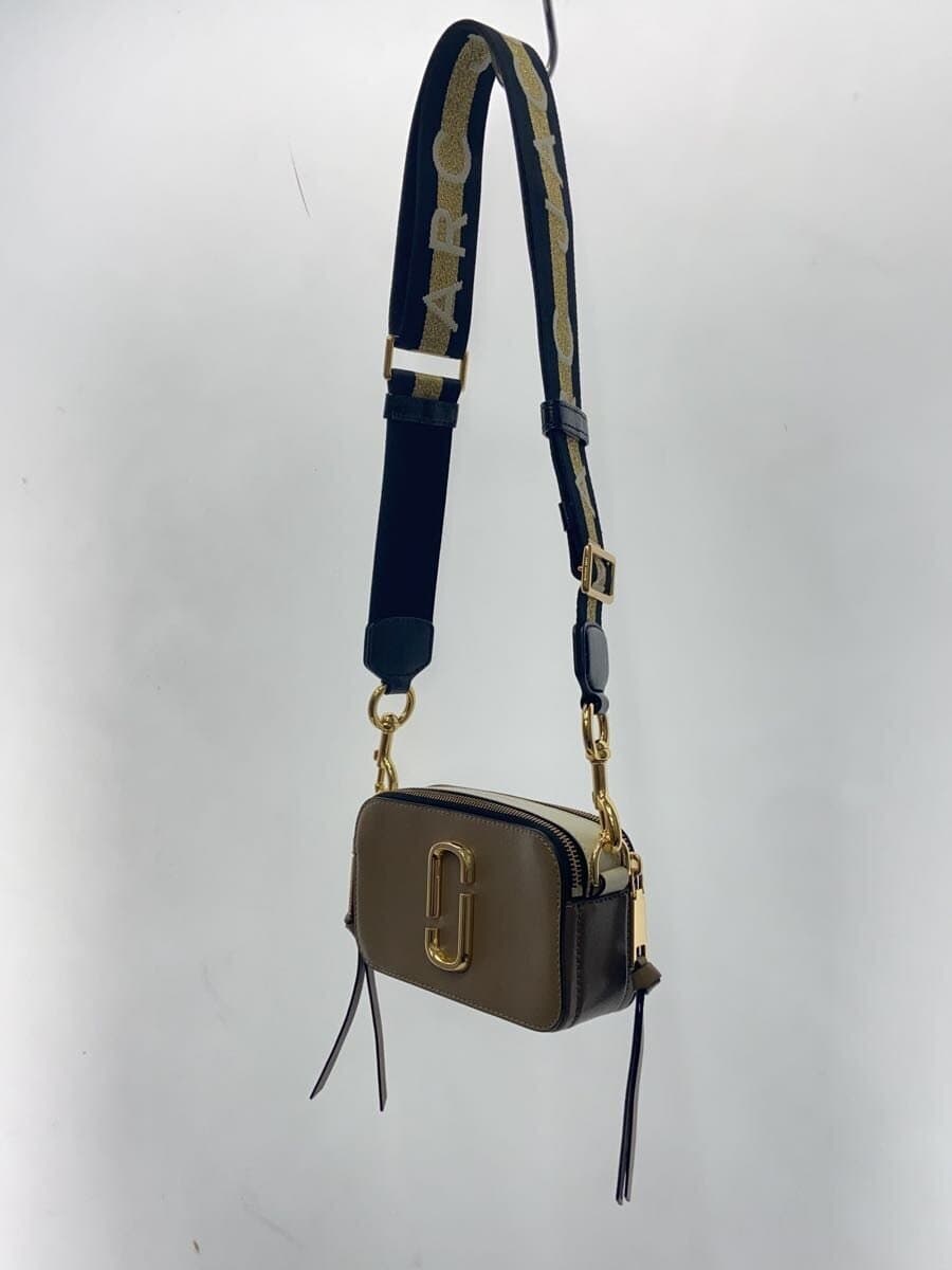 MARC JACOBS Shoulder Bag BRW The Snapshot leather camera bag 2