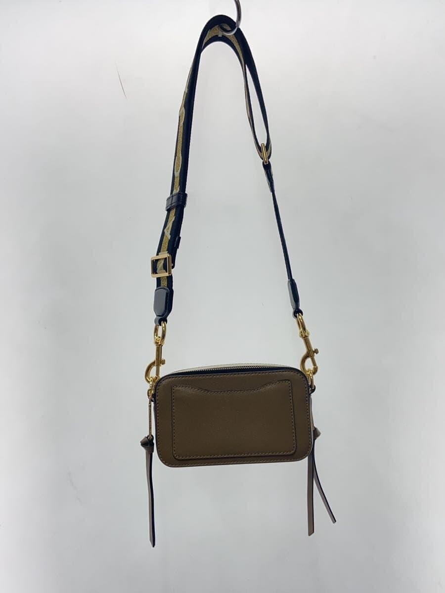 MARC JACOBS Shoulder Bag BRW The Snapshot leather camera bag 3
