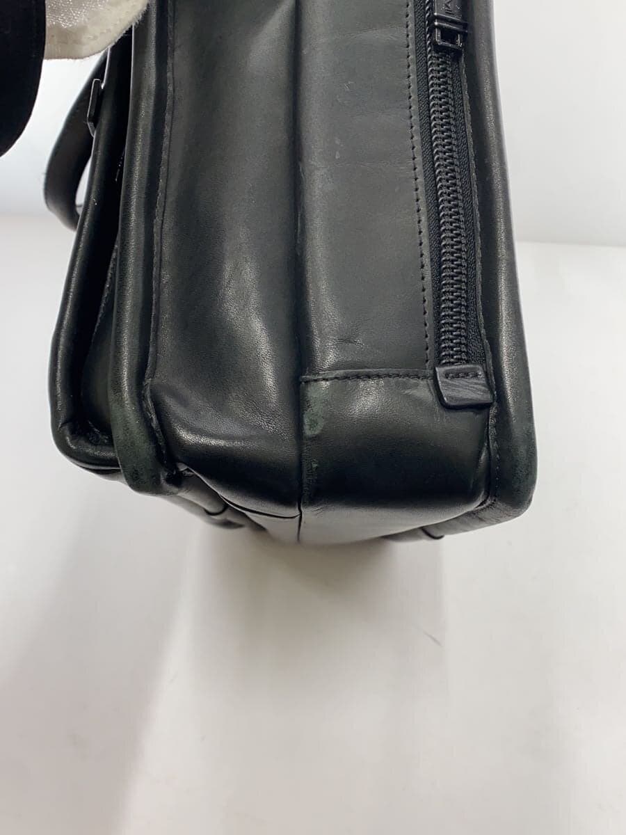 TUMIALPHA Essential Brief Shoulder Bag Leather BLK 96130DH 8