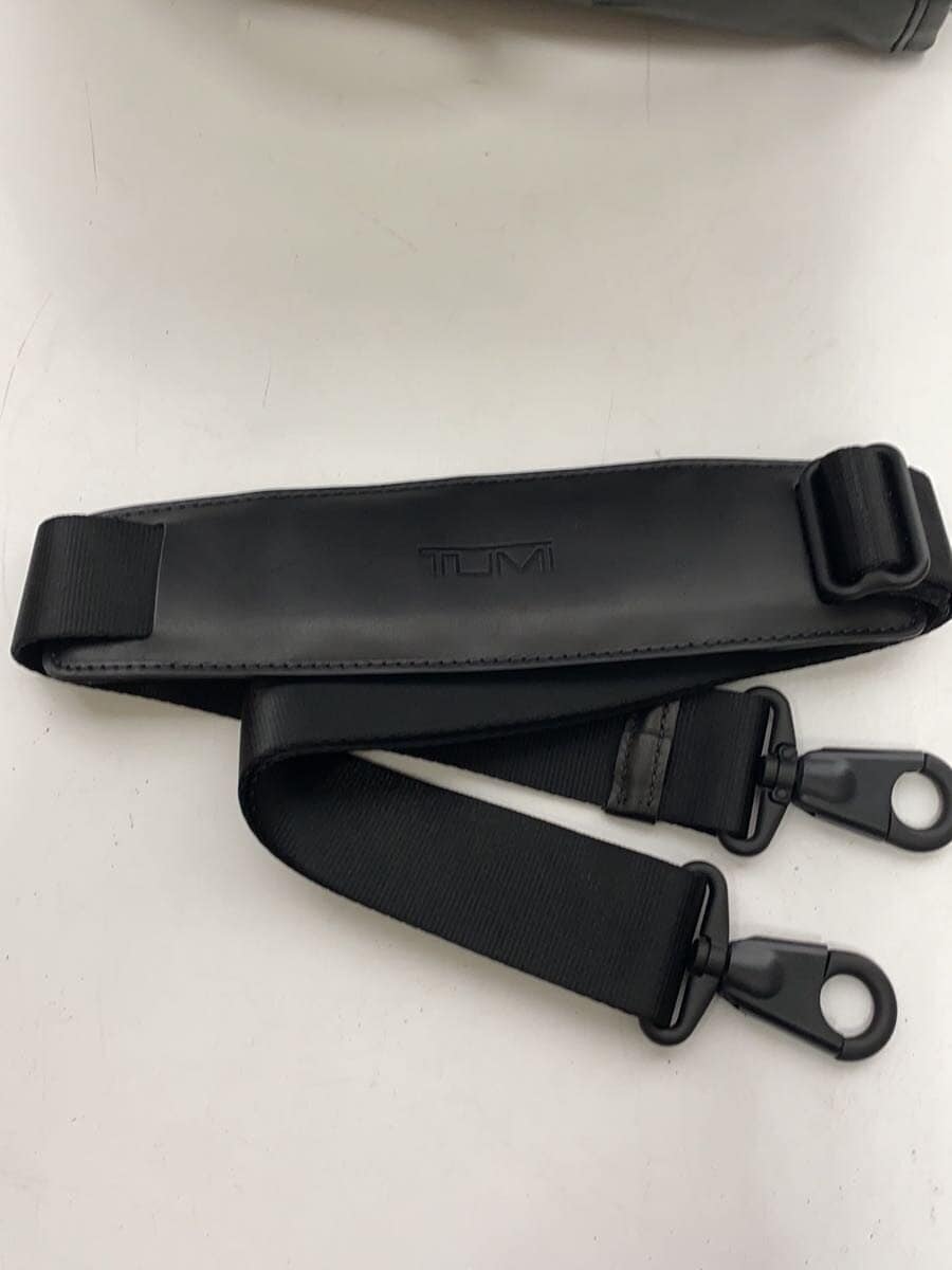 TUMIALPHA Essential Brief Shoulder Bag Leather BLK 96130DH 9