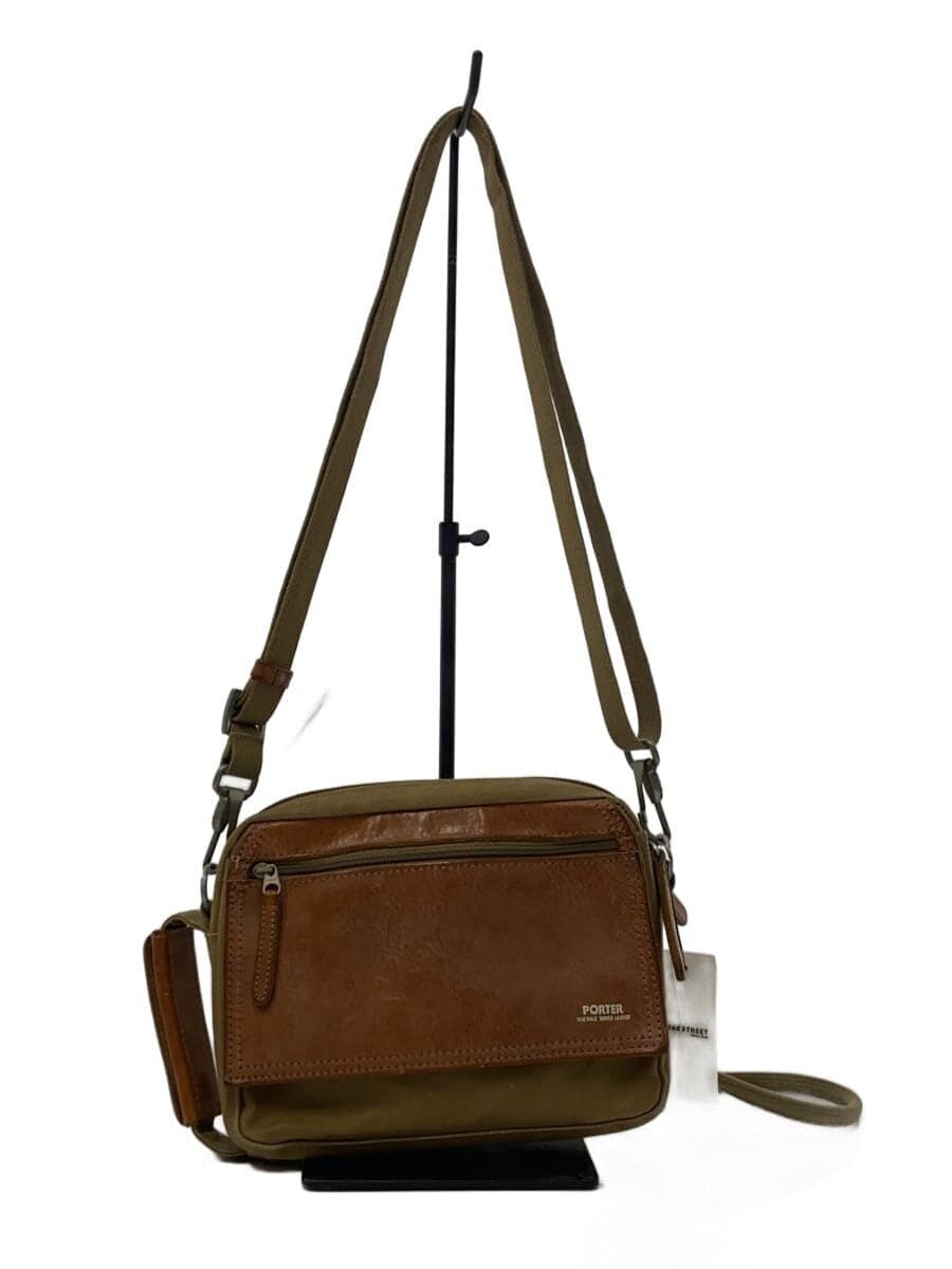 PORTERFIELD SHOULDER POUCH Shoulder Bag Leather KHK