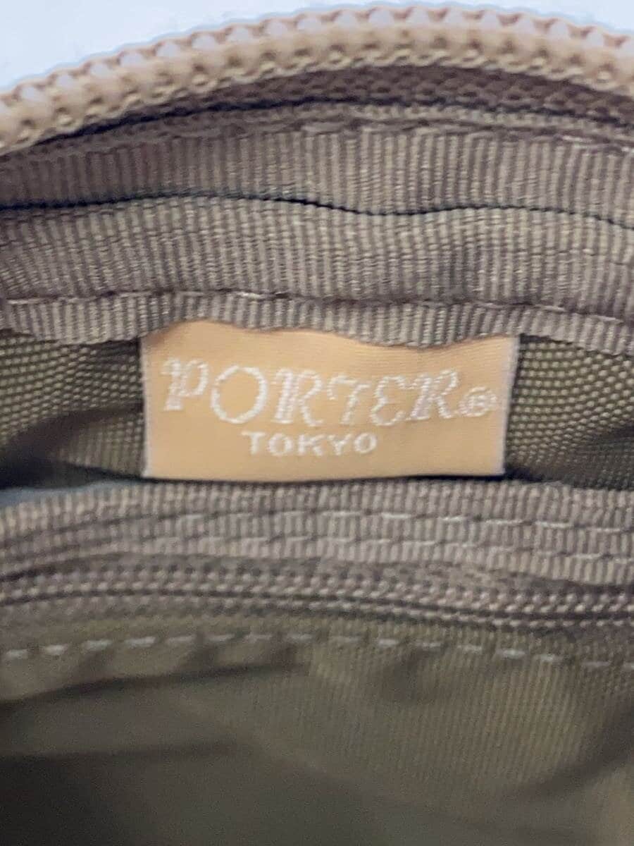 PORTERFIELD SHOULDER POUCH Shoulder Bag Leather KHK 8