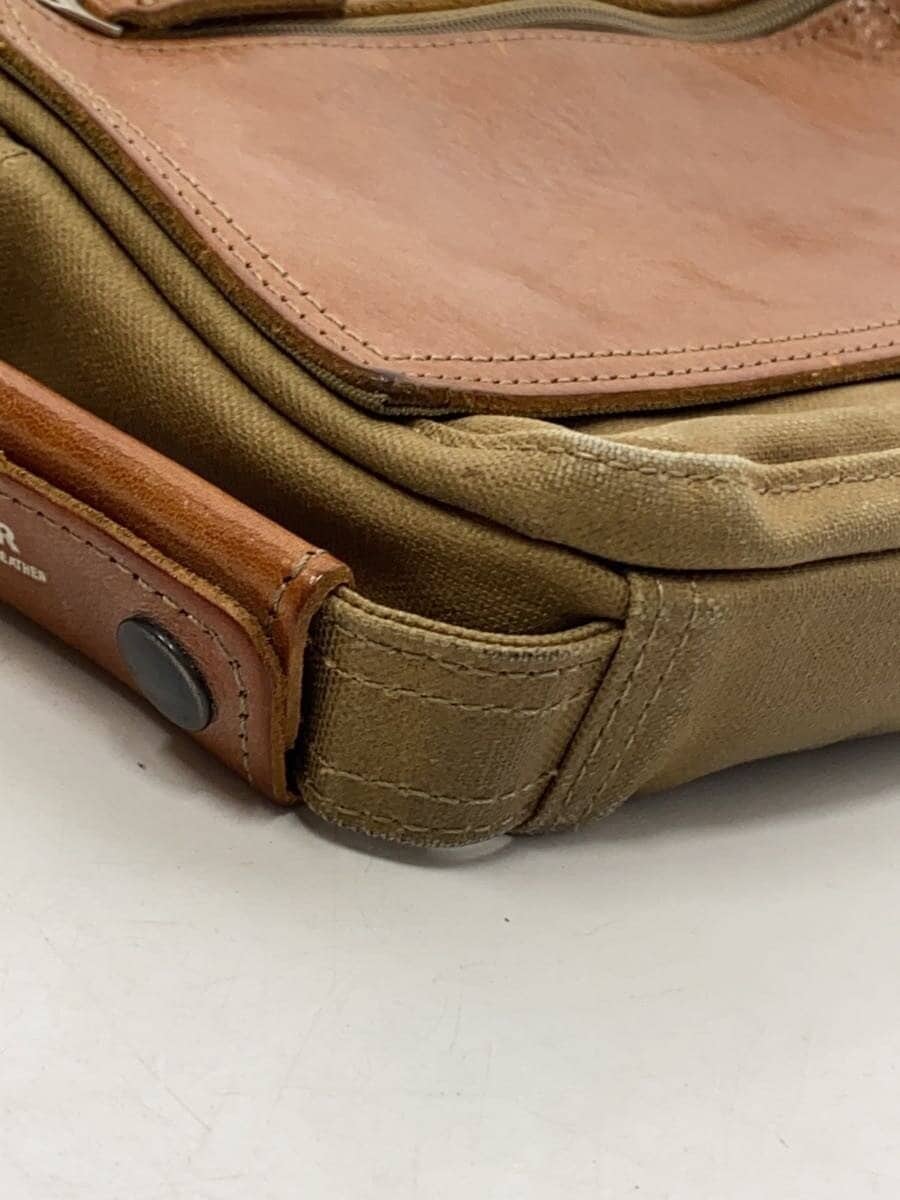 PORTERFIELD SHOULDER POUCH Shoulder Bag Leather KHK 9