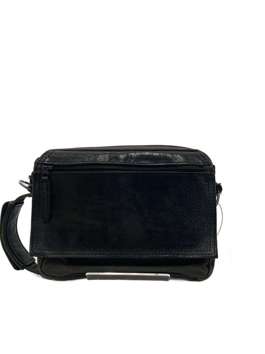 PORTERFIELD SHOULDER POUCH Shoulder Bag Leather BLK