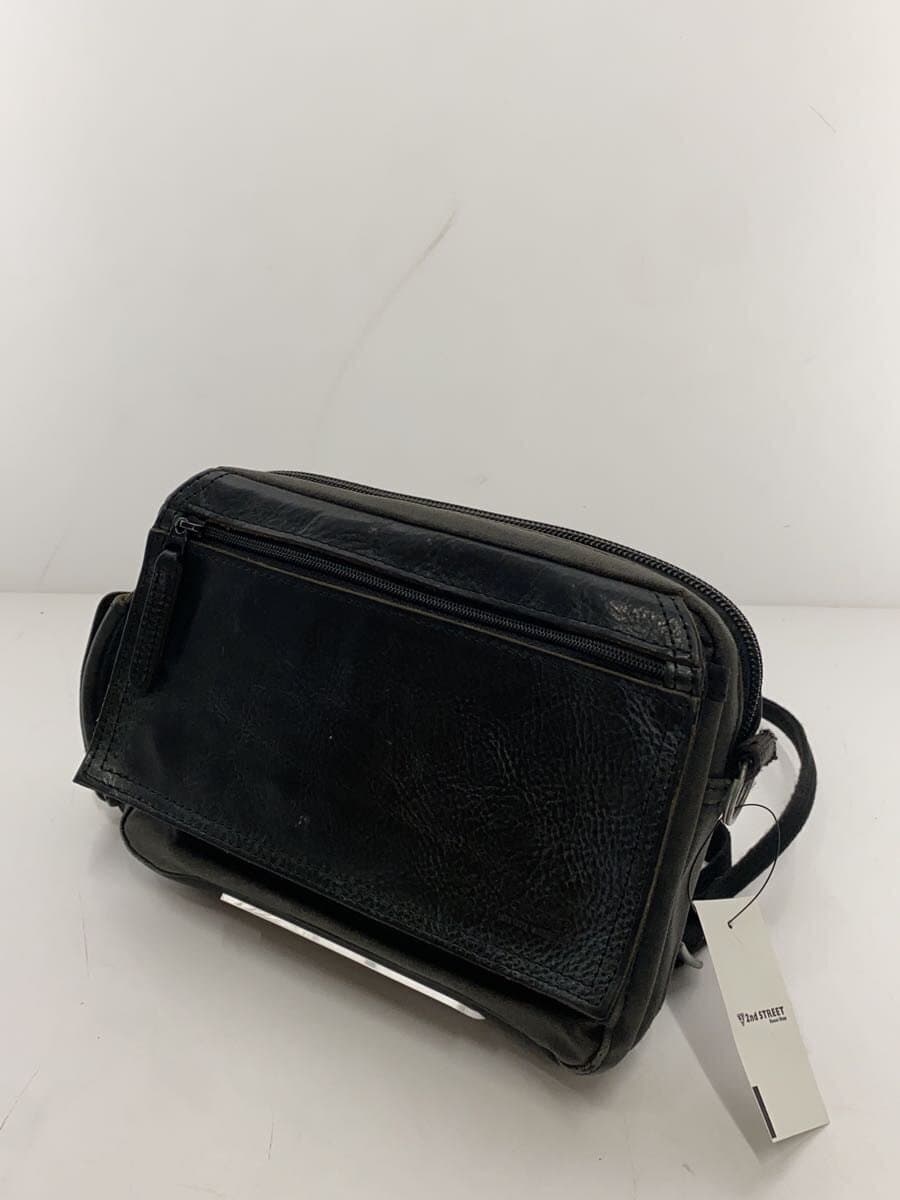 PORTERFIELD SHOULDER POUCH Shoulder Bag Leather BLK 2