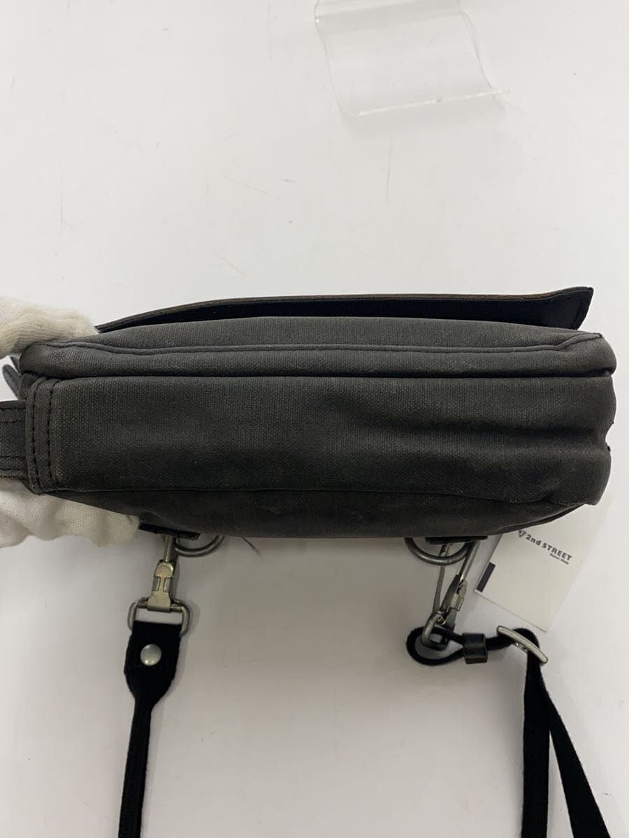 PORTERFIELD SHOULDER POUCH Shoulder Bag Leather BLK 4