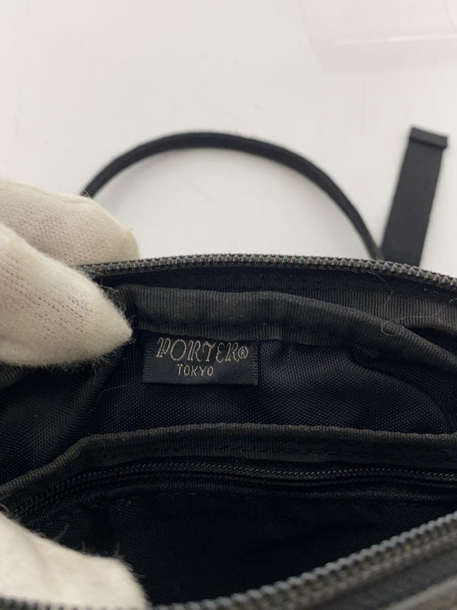 PORTERFIELD SHOULDER POUCH Shoulder Bag Leather BLK 5