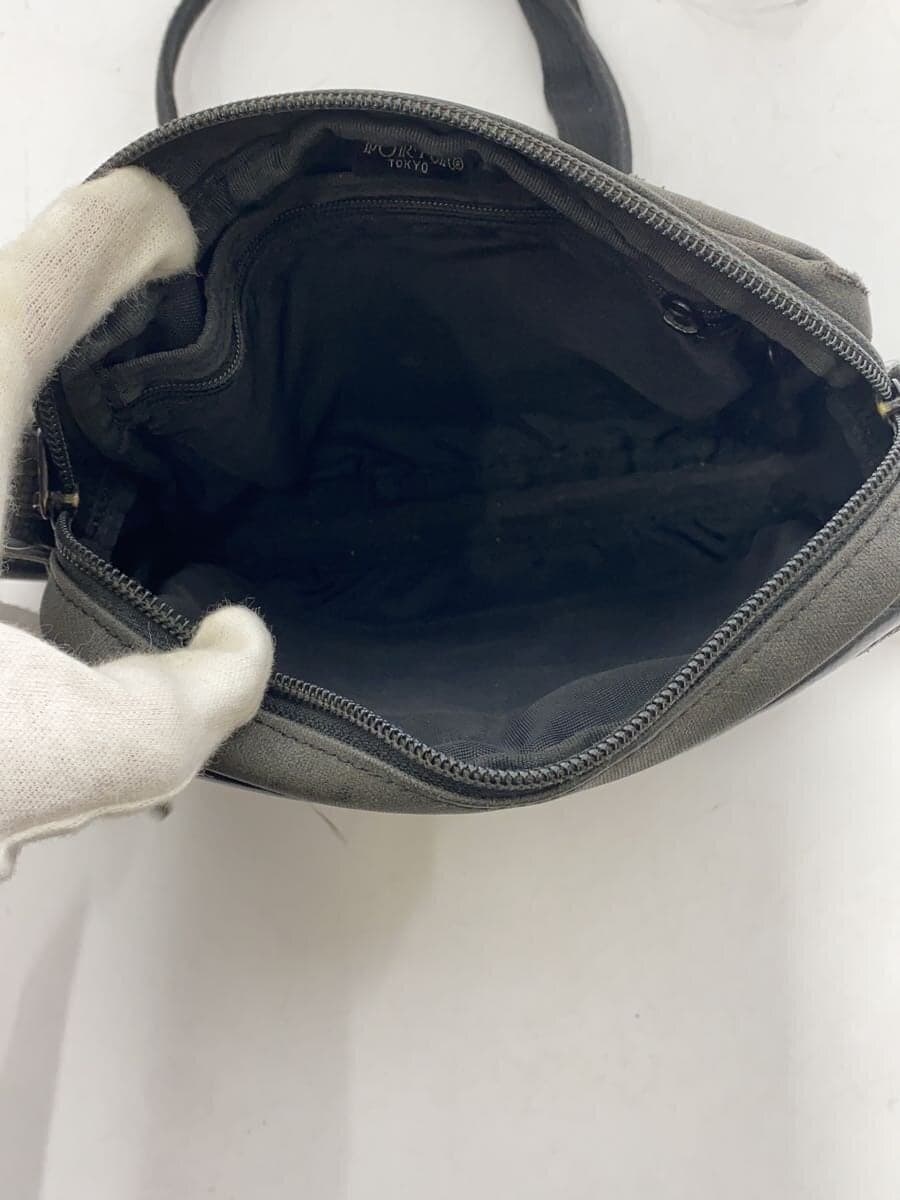 PORTERFIELD SHOULDER POUCH Shoulder Bag Leather BLK 6