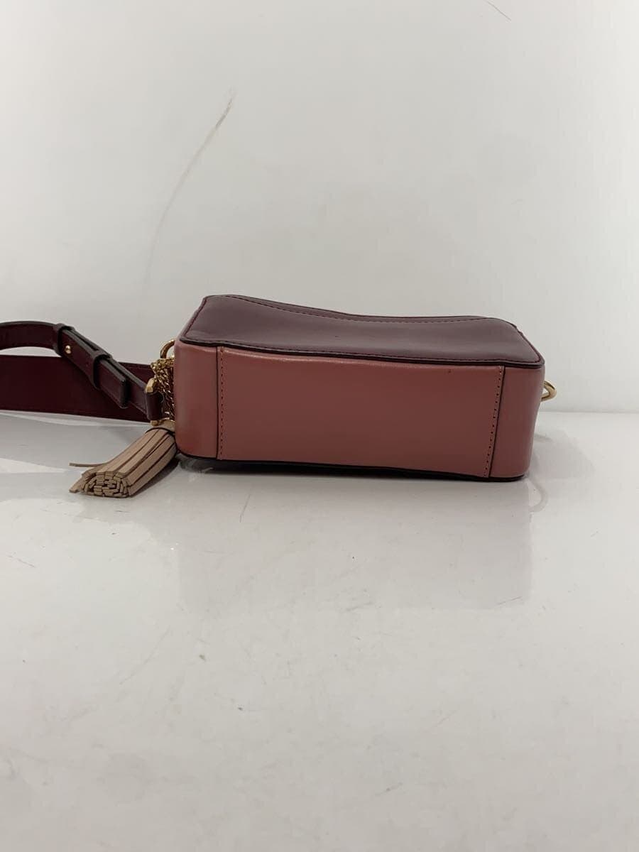 MICHAEL KORS SMALL POCKET CAMERA BAG Shoulder Bag Leather PNK 32F8GF5M5T 4