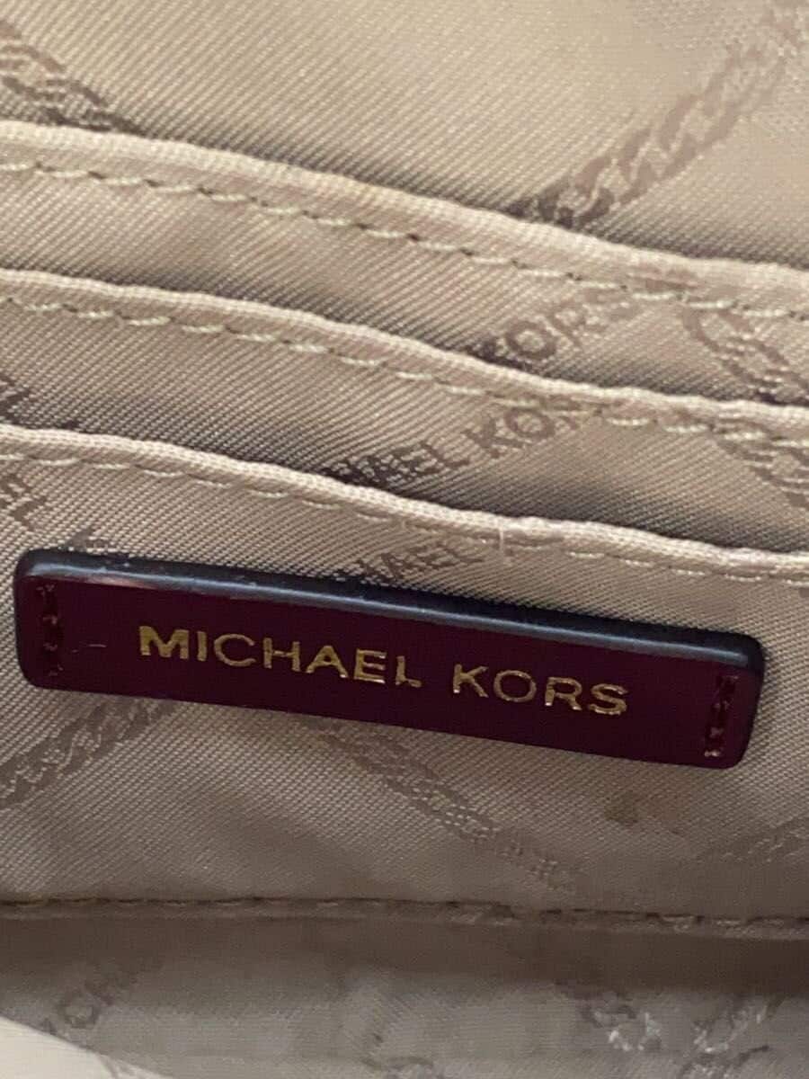 MICHAEL KORS SMALL POCKET CAMERA BAG Shoulder Bag Leather PNK 32F8GF5M5T 5