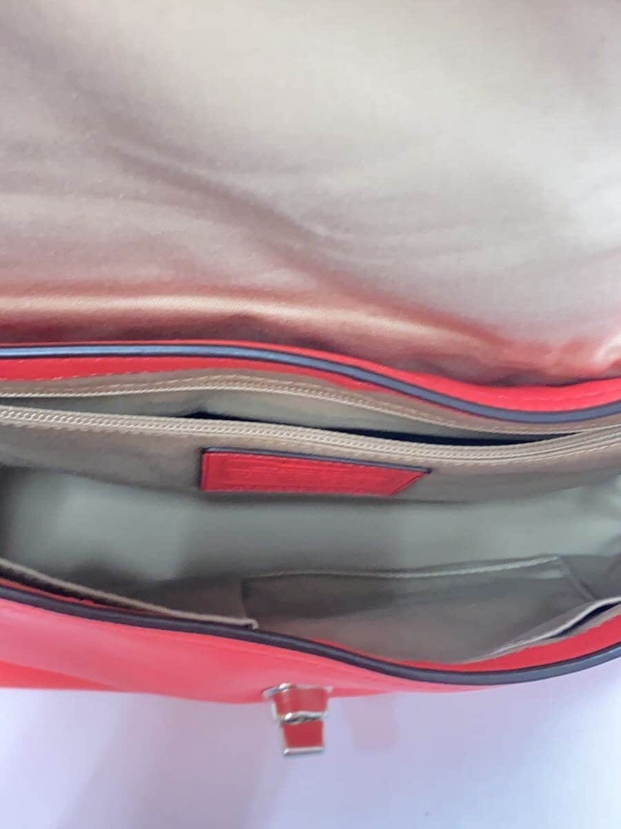 COACH Shoulder Bag - All Leather Leather PNK Corner Scratches Present 22386 6