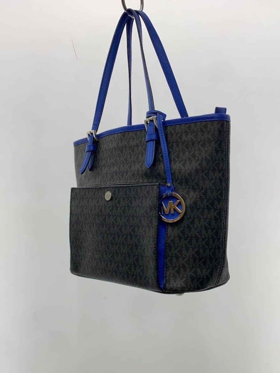 MICHAEL KORS Tote Bag PVC BLK Allover Pattern 30S7STTT8B 2