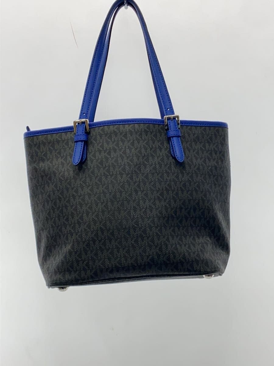 MICHAEL KORS Tote Bag PVC BLK Allover Pattern 30S7STTT8B 3