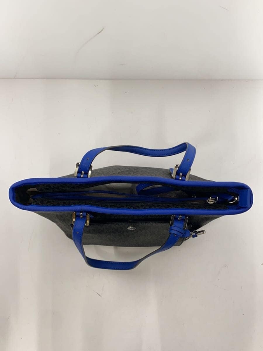 MICHAEL KORS Tote Bag PVC BLK Allover Pattern 30S7STTT8B 4