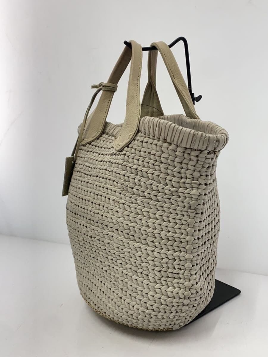 POMTATA Handbag Leather Gray 2