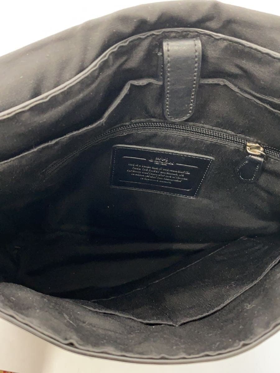 COACH Charles Shoulder Bag PVC Black All-over Pattern F54771 6