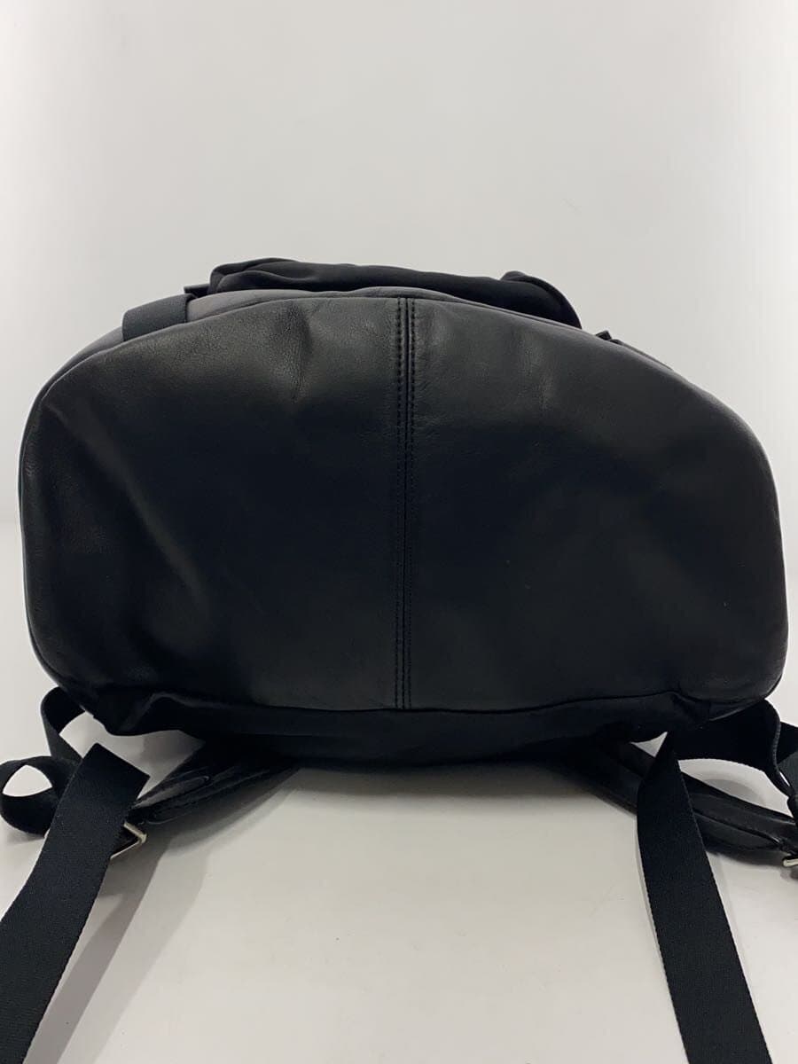 COACH Trek Backpack Nylon Leather Black F71884 4