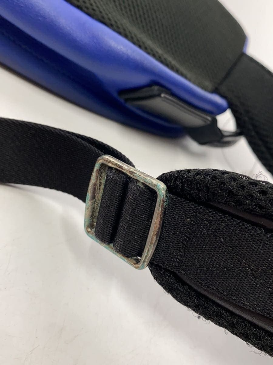 COACH Edge Pack Body Bag Shoulder Bag Leather BLU C1329 7