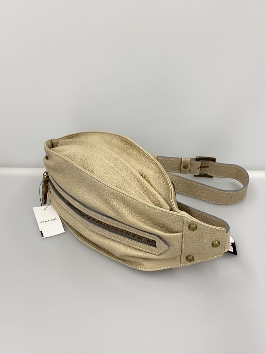 M.U.L. Waist Bag Leather BEG MUL050 2