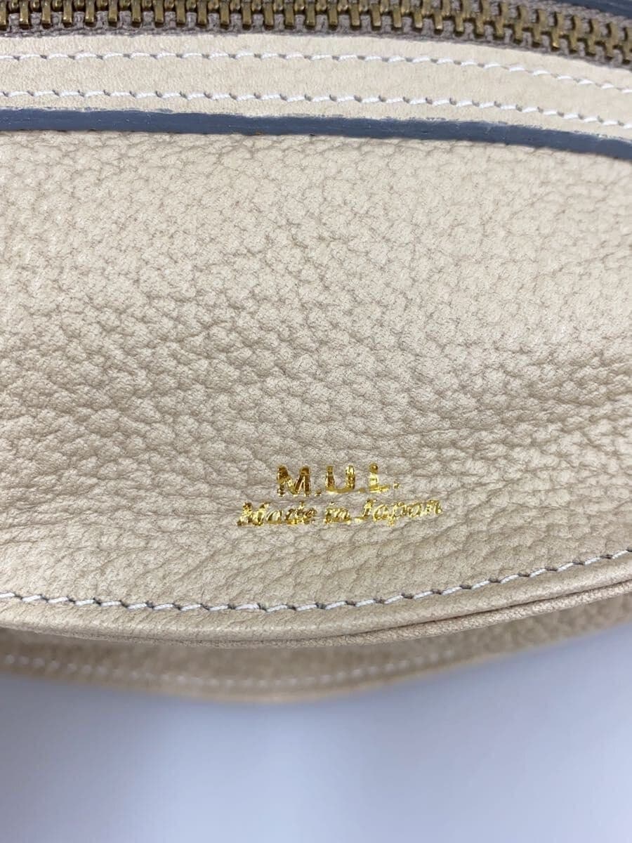 M.U.L. Waist Bag Leather BEG MUL050 5