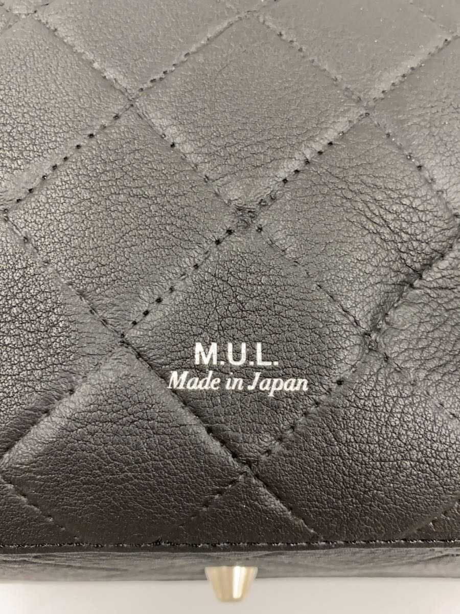 M.U.L. Shoulder Bag Leather BLK 5