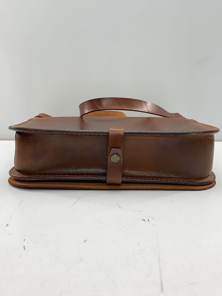 DAKOTA Shoulder Bag Leather BRW Solid 4