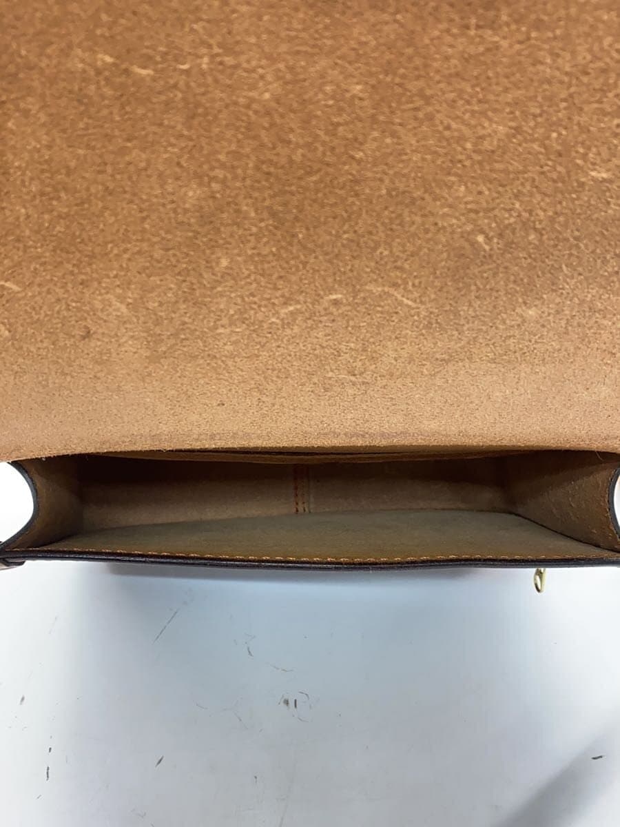 DAKOTA Shoulder Bag Leather BRW Solid 6