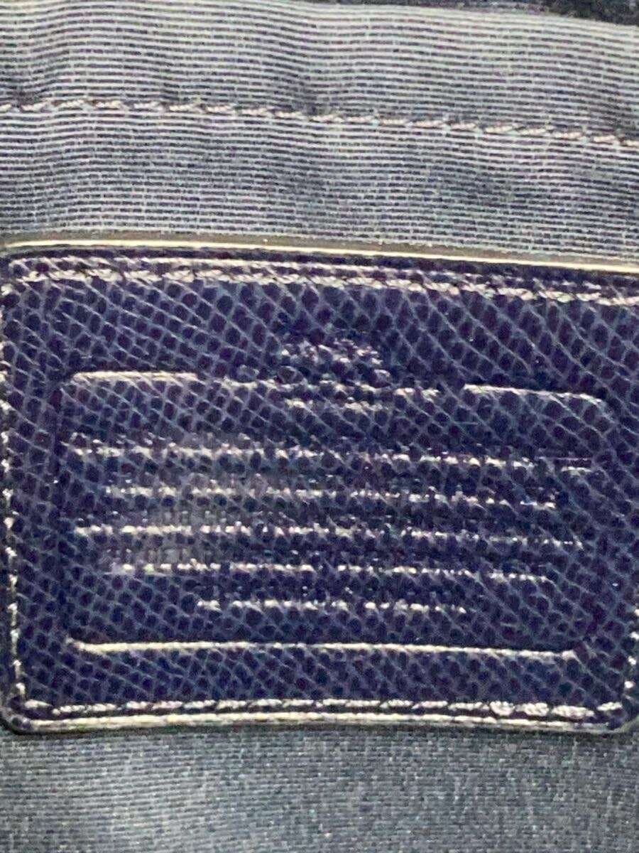 COACH Briefcase_All Leather PVC Navy Solid F34607 5